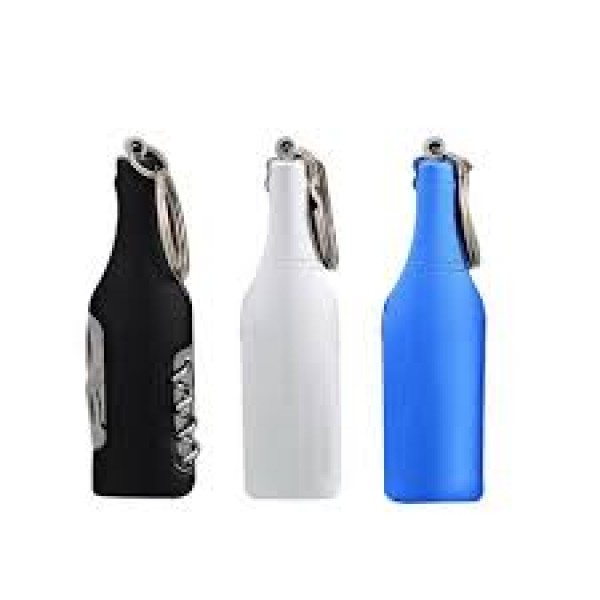 WINE BOTTLE SHAPE KEYCHAIN 